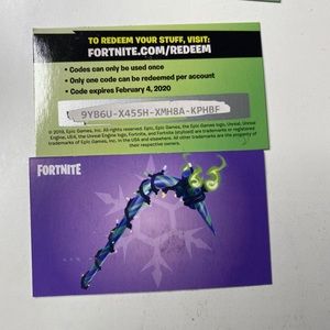 FORTNITE MINTY PICK AXE